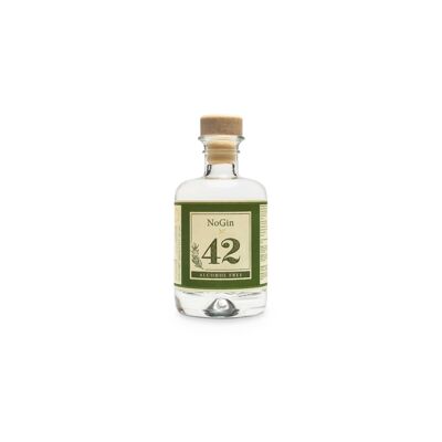 Gin 42 | Alkoholfreie Gin Alternative | Miniaturflasche | Zuckerfrei | Perfekter Begleiter für alkoholfreie Cocktails