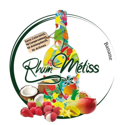 Rhum Arrangé Métiss Banane