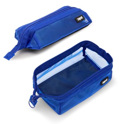 ZIPIT Mesh Pencil Case, Blue