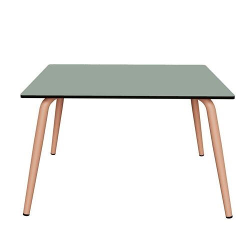 Table Basse Sun Uni Kaki - Pieds Terracotta