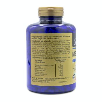 SANON Mélatonine 365 gélules de 545 mg 2
