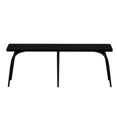 Banc Annie – Uni Noir Pieds Noirs