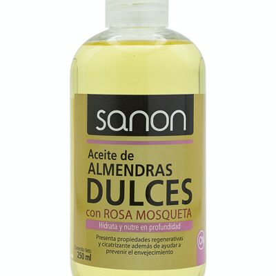 SANON Aceite de Almendras con Rosa Mosqueta 250 ml