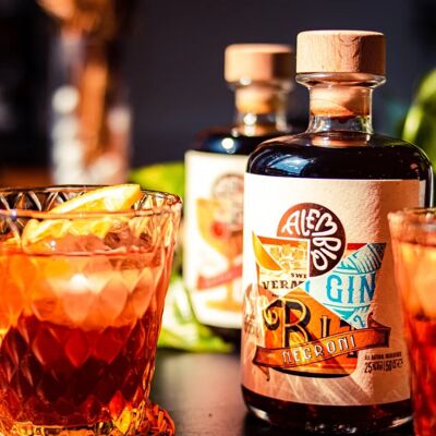 Alembiq Negroni - cocktail pré-mélangé artisanal urbain - 50cl