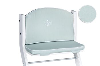 coussin d'assise / réducteur d'assise chaise haute tiSsi® Jade MINT 1