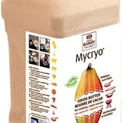 BARRY CACAO - Mycryo™ Cocoa Butter (shaker) 0.55kg