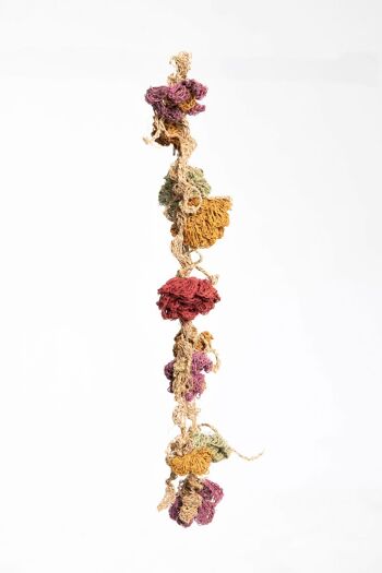 Bande de cheveux au crochet avec fleurs amovibles 2