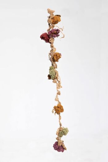 Bande de cheveux au crochet avec fleurs amovibles 3
