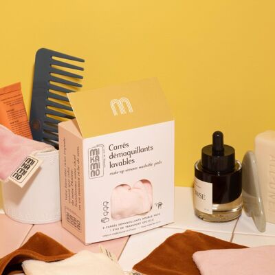 Make-up remover / cleanser squares kit