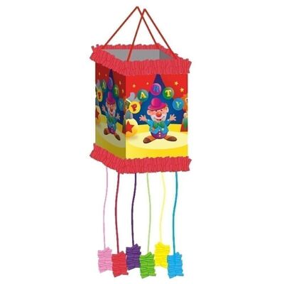 Piñata Circo 20x30 con 6 cintas
