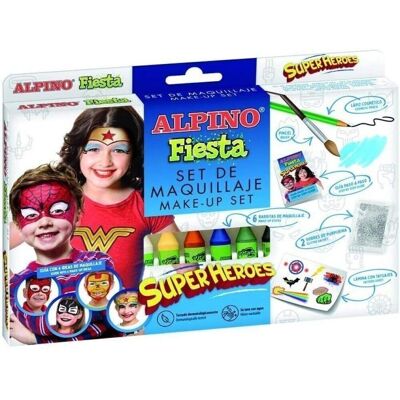 Set Maquillaje Superheroe completo