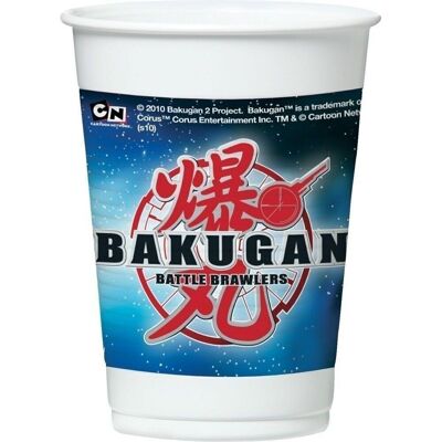 Bakugan PAck 10 vasos 20 cl