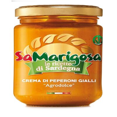 Crema agridulce de pimiento amarillo Tarro 90 g