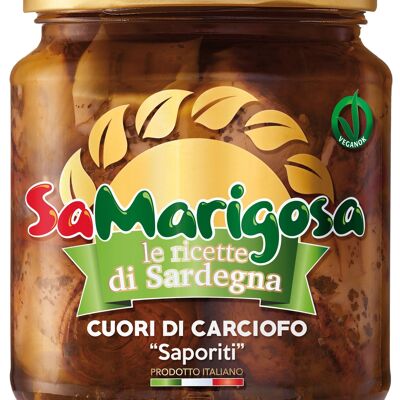 Cuori di Carciofo Saporiti Vaso 280 g