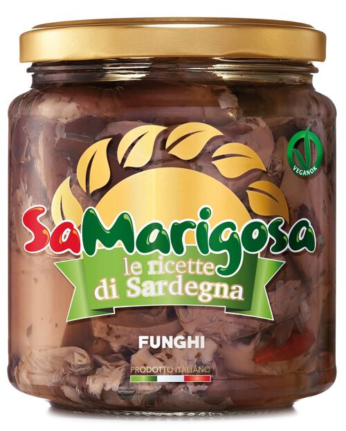 Funghi sott'olio Vaso 280 g