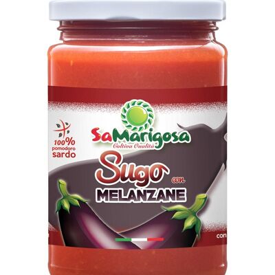 Sauce tomate aux aubergines bocal 300 g