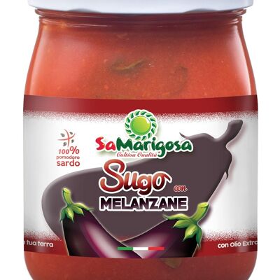 salsa de tomate con berenjena tarro 500 g