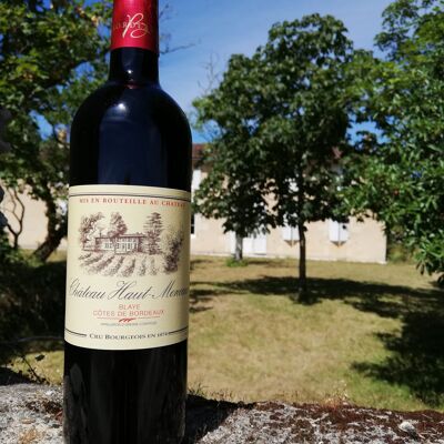 CHATEAU HAUT-MENEAU Blaye Côtes de Bordeaux rosso AOC 2020