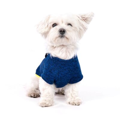 Groc Groc Pull Marin Hundepullover Mittelblau