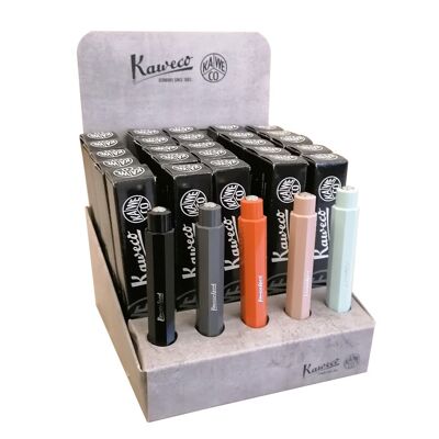 Presentez les 30 stylo-billes Kaweco Skyline Sport.