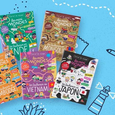 Coffret Magazines enfants - Asie 4-7 ans - Les Mini Mondes