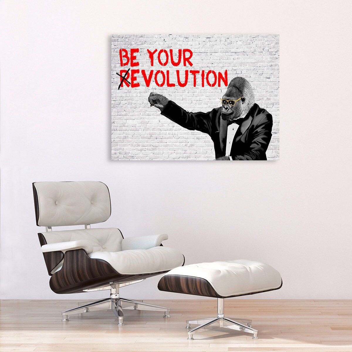 Quadro motivazionale, stampa su tela: Masterfunk Collective, (R)Evolution