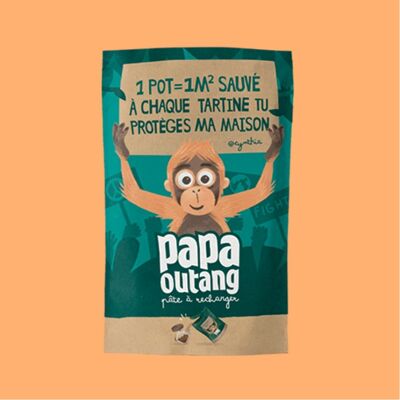 Papa Outang - Recharge de pâte à tartiner