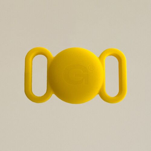 GULA AirTag Holder - Yellow (max 25mm width)