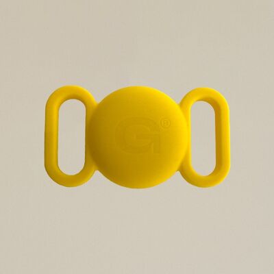 GULA AirTag Holder - Yellow (max 25mm width)