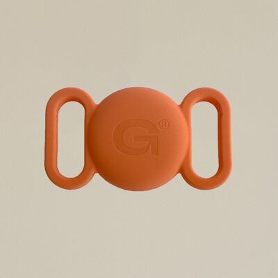 GULA AirTag Halter - Orange (max. 25mm Breite)