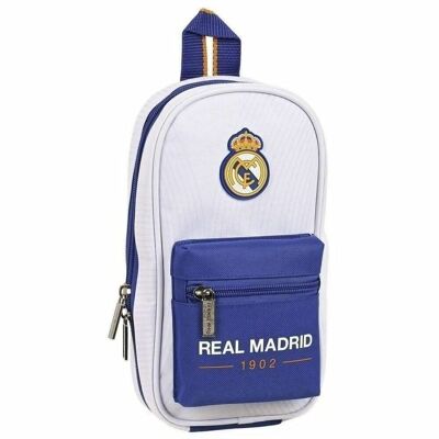 Real Madrid Plumier + 4 Portatodos Llenos 33 piezas