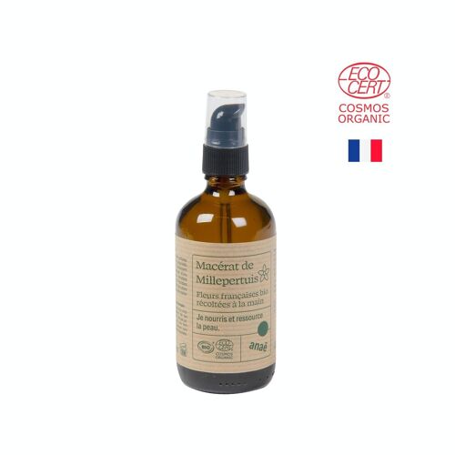 Macérat huileux de millepertuis bio 100 mL