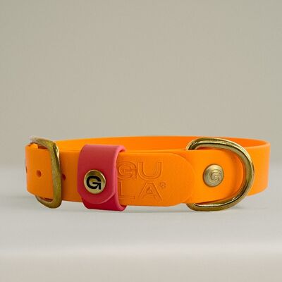 Collier GULA Regular - Orange (largeur 25mm)