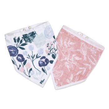 Lot de 2 bavoirs bandana pour bébé en mousseline de coton Aden + Anais™ Essentials 5