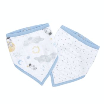 Lot de 2 bavoirs bandana pour bébé en mousseline de coton Aden + Anais™ Essentials 7