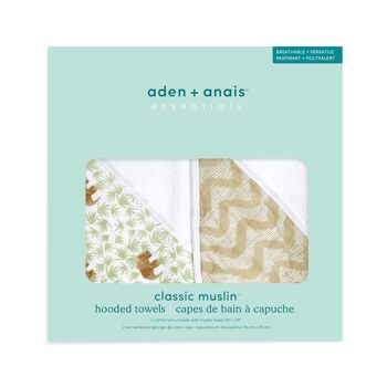 lot de 2 serviettes à capuche aden + anais™ essentials 2