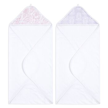 lot de 2 serviettes à capuche aden + anais™ essentials 9