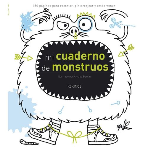 Libro infantil: Mi cuaderno de monstruos