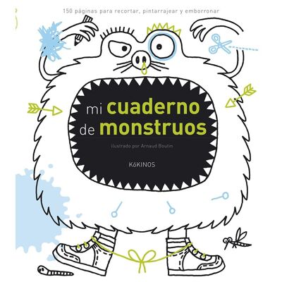 Livre pour enfants : Mon carnet de monstres