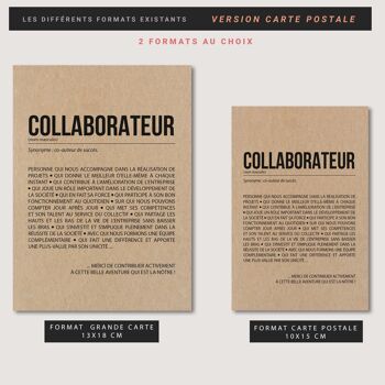Carte postale définition collaborateur 3
