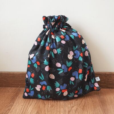 Party Dark gift bag (size M)