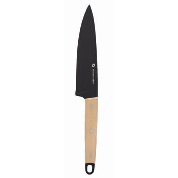 LE MYSTERIEUX - COUTEAU CHEF 19CM SUR CARTE 1