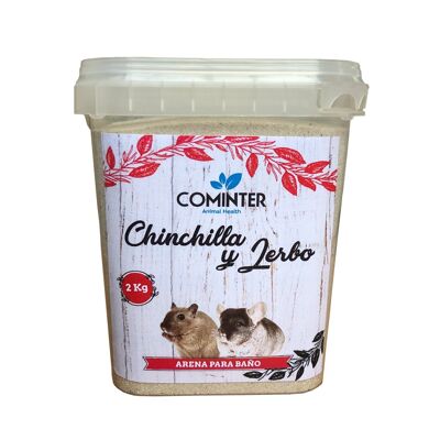 COMINTER ARENA DE BAÑO CHINCHILLA Y JERBO 2KG