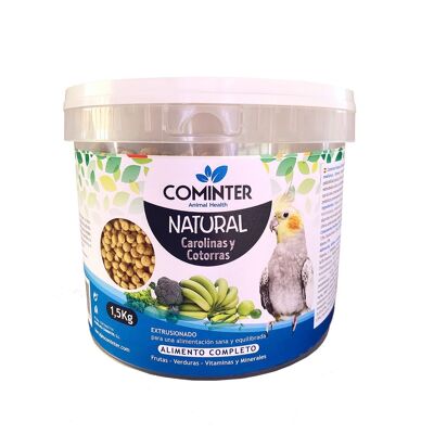 COMINTER NATURAL CAROLINAS Y COTORRAS  1,5KG