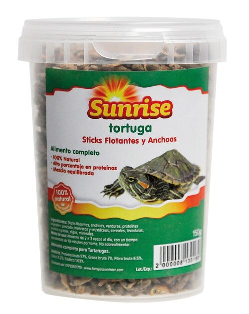 SUNRISE TORTUGA STICKS Y ANCHOAS 150 g