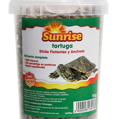 SUNRISE TORTUGA STICKS Y ANCHOAS 150 g