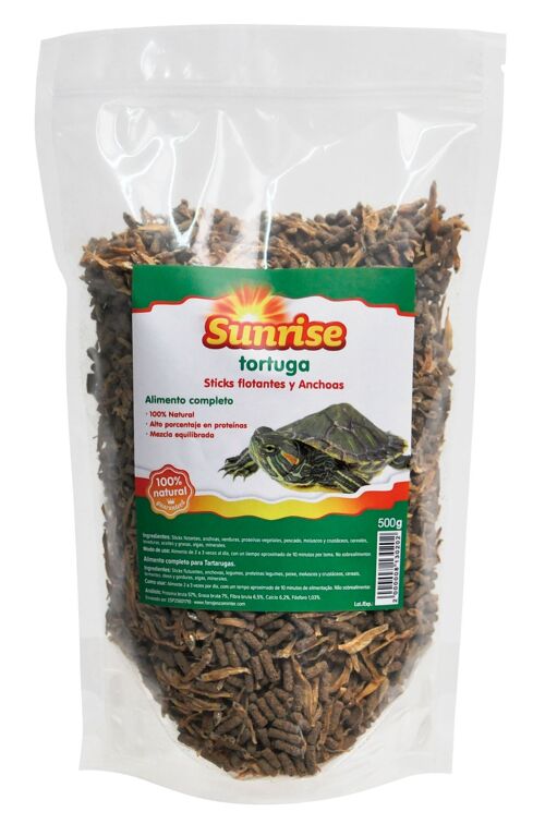 SUNRISE TORTUGA STICKS Y ANCHOAS 500 g