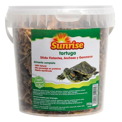 SUNRISE TORTUGA STICKS, ANCHOAS GAMMARUS 250 g