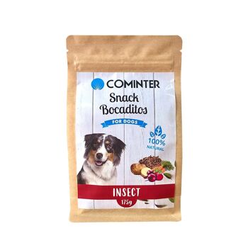 COMINTER SNACK INSECTES SNACKS CHIEN 175G