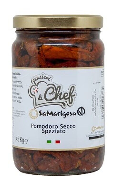 Pomodoro secco Speziato Vaso 1600 g